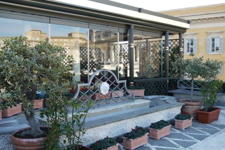 Garden area